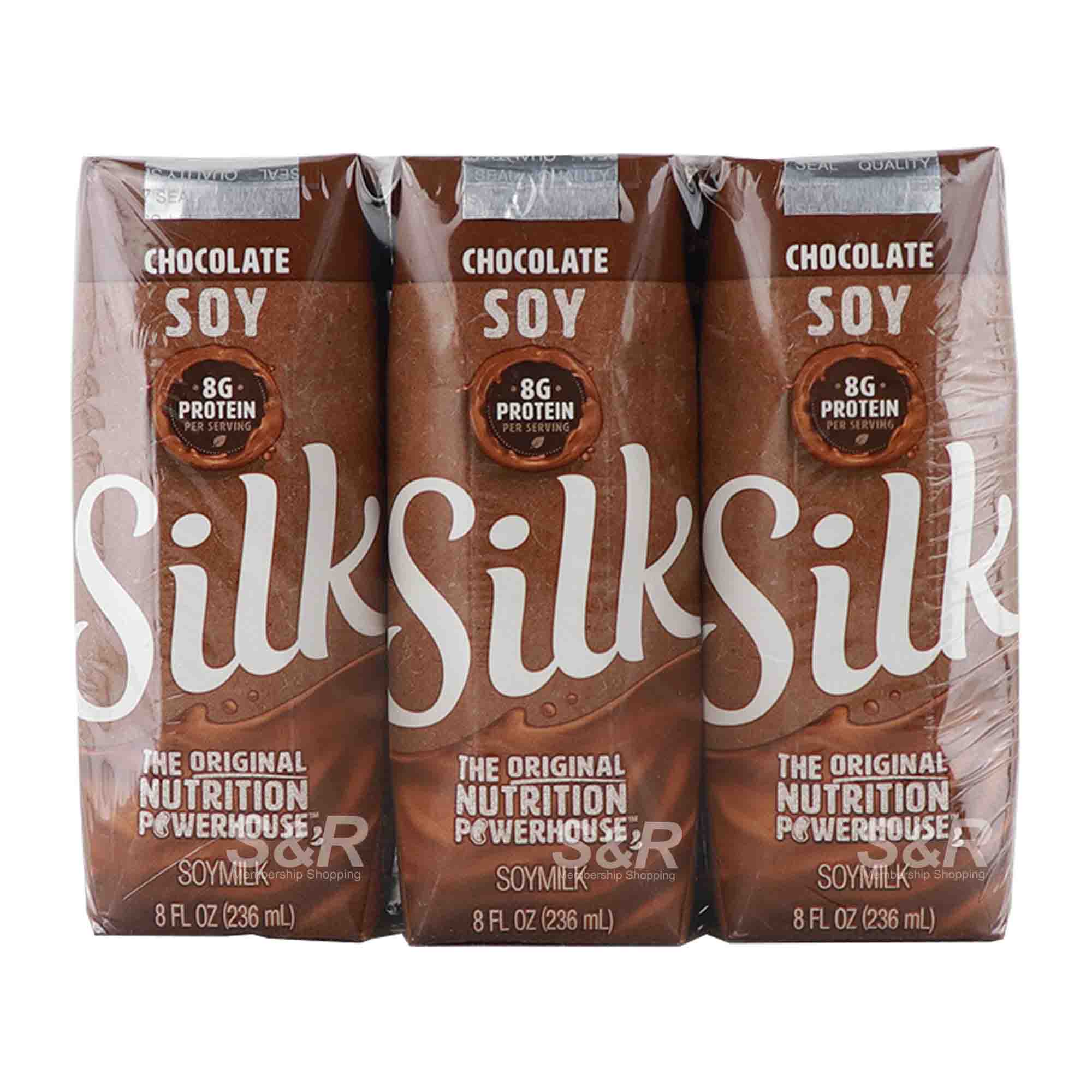 Silk Chocolate Soy Milk 6pcs Silk Chocolate Soy Milk 6pcs